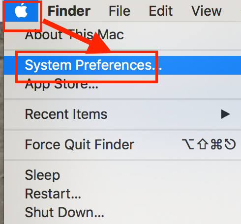 System Preferences